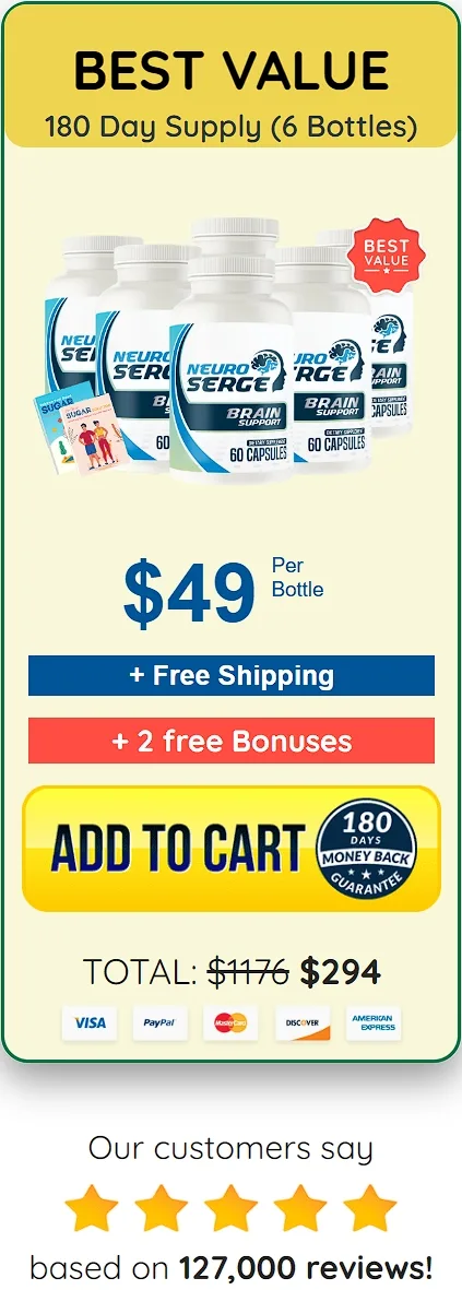 buy neurosurge 6 bottle